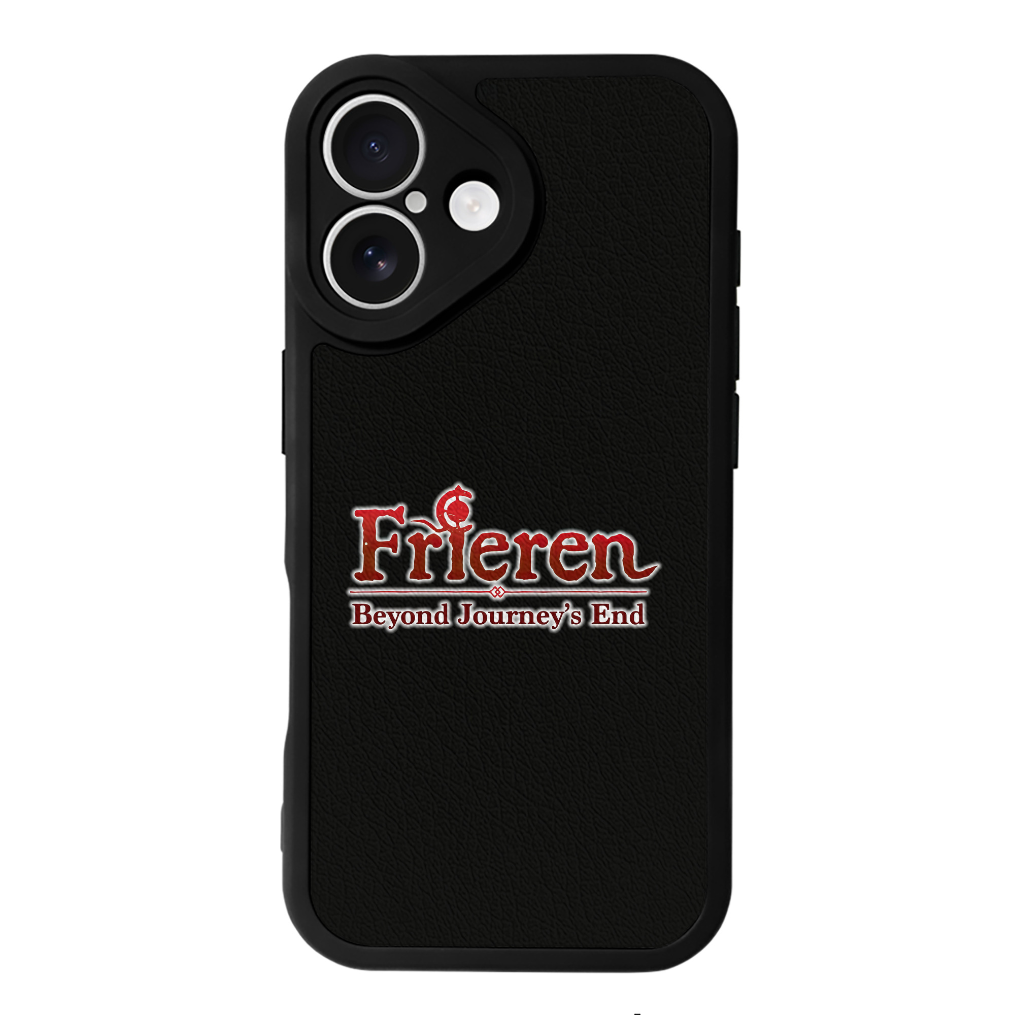 （画像用） 葬送のフリーレン Frieren 【iPhone 16シリーズ対応】シリコンスマホケース（レザー調） 材質：シリコン